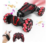 Hanzete Gesture sensor remote control car four-wheel drive off-road electric stunt deformation twist car children's boy toy car
