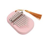 Hanzete Kalimba Mini Thumb Piano 8 Keys Portable Musical Instrument Kalimba Thumb Piano with Tune Hammer Adult Beginners Interesting Party Travel Thumb Piano Instrument