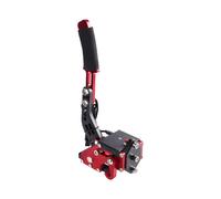 Hanzete USB Handbrake Simulate Linear Racing Game Handbrake Support G29 Series Steering Wheel Compatible with Plays Station 4/5 and PC System Plug and Use (Red without Clamp