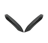 HANZOU 1Pair Car Front Bumper Spoiler Trim,Fit For, F80 F81 M3 F82 F83 M4 2014-2020 Side Splitter vehicle front Bumper airflow splitter(Carbon Fiber Black)