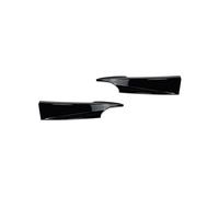 HANZOU 2 Pcs Car Front Bumper Splitter Trim,Fit For, 3 Series GT F34 320i 325i M Sport 2014-2019 Lip Splitter Canard vehicle front Bumper airflow splitter(Glossy Black)