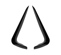 HANZOU 2PCS Car Front Air Vent Trim Bumper Side Blade Intake Spoiler,Fit For, 3 Series E90 E91 LCI M Sport 325i 335i 2009-2012 vehicle front Bumper airflow splitter(Gloss Black)