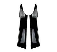 HANZOU 2Pcs Car Front Bumper Side Splitter Cover Trim, Fit For, 1 Series F20 F21 M Sport 2011-2015 Decoration Accessories vehicle front Bumper airflow splitter(Bright Black)