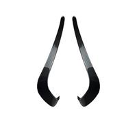HANZOU 2Pcs Car Front Bumper Spoiler Trim,Fit For VW, Fit for Passat, B7 Sedan Variant 2011-2015 Fog Light Frame Cover Left+Right vehicle front Bumper airflow splitter(Carbon Fiber Black)