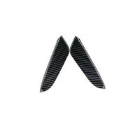 HANZOU 2Pcs Car Front Bumper Spoiler Trims,Fit For Mercedes, W206 C Class C300 C63AMG 2022 Side Lip Splitter Decorative vehicle front Bumper airflow splitter(Carbon Fiber)