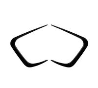 HANZOU 2PCS Car Front Side Air Vent Trim,Fit For, 3 Series G20 G21 LCI 330i M340i M Sport 2023 Boot Trunk Spoiler Cover Splitter Canards vehicle front Bumper airflow splitter(Gloss Black)
