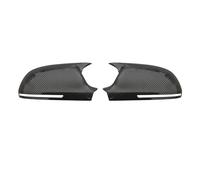 HANZOU 2pcs Rearview Mirror Side Covers Cap,Fit For A3, 8P A4 A5 2011-2016 8F0857527B 8F0857528B ABS Bright Black Rear view mirror housing(Carbon fiber pattern)