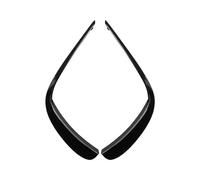 HANZOU 2x Car Front Bumper Spoiler Trim,Fit For Mercedes, E Class W213 E260 E300 E53 2021 Lip Splitter Decorate Carbon Gloss Black vehicle front Bumper airflow splitter(Carbon Fiber)
