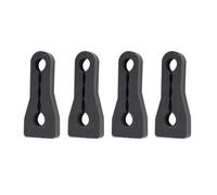 HANZOU 4pcs Car Door Lock Sound Deadener Damper Buffer,Fit For Hyundai, Creta Solaris Accent,Fit For KIA, Sportage Rio Rattling Screaks Deaf Seal vehicle door open shock absorber