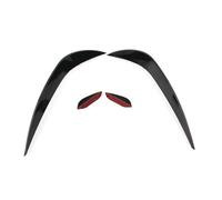 HANZOU 4Pcs Car Front Bumper Spoiler Trim,Fit For VW,Fit For Golf, 6 MK6 GTI GTD 2008-2013 Lip Splitter Side Canards Air Vent vehicle front Bumper airflow splitter