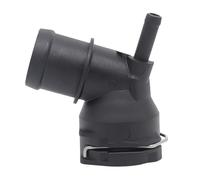 HANZOU Car Coolant Hose Flange Pipe Connector, Fit For VW, For Eos, 1F 2006-2015 3C0122291 3C0122291D Radiator Coupling Compartment engine coolant hose connector(1pc)