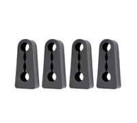 HANZOU Car Door Lock Sound Deadener Damper Buffer,Fit For Renault, Duster 2 Captur Kaptur For Lada, Xray X Ray CROSS Deadening Seal Isolation vehicle door open shock absorber