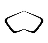HANZOU Car Front Bumper Side Spoiler Splitter Trim, Fit For, 3 Series G20 G21 LCI M Sport 2023+ Decoration vehicle front Bumper airflow splitter(Glossy Black)