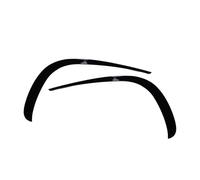 HANZOU Car Front Bumper Spoiler Trim,Fit For Mercedes, E-Class Coupe C207 2013-2016 Sport Version Lip Splitter Decoration vehicle front Bumper airflow splitter(Glossy Black)