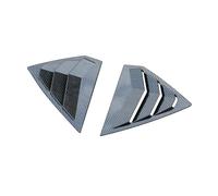 HANZOU Car Rear Louver Window Side Cover Trim,Fit For Buick, Regal Opel Insignia B 2017-2023 Sticker Vent Scoop ABS Carbon Fiber Shutter rear side window louvers air vent(Carbon)