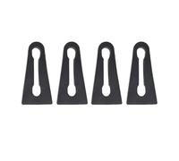 HANZOU Car Sound Deadener Damper Door Lock Buffer Deadening Damping,Fit For A4 B5 B6 B7 B8 B9 2000-2019 vehicle door open shock absorber(4Pcs)