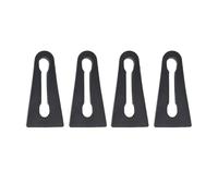 HANZOU Car Sound Deadener Damper Door Lock Buffer Deadening Damping,Fit For Q7 4L 4M 2006 2007 2008 2009 2010 2011 2012 2013-2019 vehicle door open shock absorber(4Pcs)