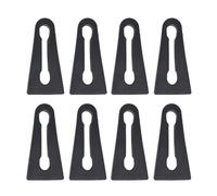 HANZOU Car Sound Deadener Damper Door Lock Buffer Deadening Damping,Fit For Q7 4L 4M 2006 2007 2008 2009 2010 2011 2012 2013-2019 vehicle door open shock absorber(8Pcs)