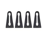 HANZOU Car Sound Deadener Damper Door Lock Buffer Deadening Damping,Fit For Skoda, Rapid NH1 2 3 2012-2019 vehicle door open shock absorber(4Pcs)