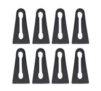 HANZOU Car Sound Deadener Damper Door Lock Buffer Deadening Damping,Fit For VW,Fit For Scirocco 2008 2009 2010 2011 2012 2013 2014 2015 2016 2017 vehicle door open shock absorber(8Pcs)