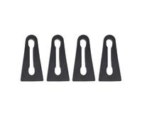 HANZOU Car Sound Deadener Damper Door Lock Buffer Deadening Damping,Fit For VW,Fit For Touareg 7L 7P 2003-2018 vehicle door open shock absorber(4Pcs)