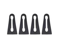 HANZOU Car Sound Deadener Damper Door Lock Buffer Deadening Damping,Fit For VW,Fit For Touran 1T 2003 2004 2005 2006 2007 2008 2009 2010-2015 vehicle door open shock absorber(4Pcs)