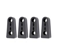 HANZOU Car Sound Deadener Damper,Fit for Lada, Xray X Ray Cross and,Fit for Renault, Duster Door Lock Insulation Soundproof Buffer Seal Deadening Vehicle Door Open Shock Absorber