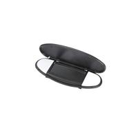HANZOU Car Sun Visor Mirror Cover,Fit For Mini, Cooper R50 R55 R56 R60 51167316833 Makeup visor vanity mirrror cover(Black)