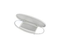 HANZOU Car Sun Visor Mirror Cover,Fit For, Mini, R55 R56 R60 2007-2014 51167316833 Makeup visor vanity mirrror cover(Gray)