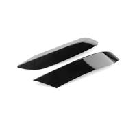 HANZOU Front Bumper Side Air Vent Splitter Trim,Fit For, F80 M3 F82 F83 M4 2014-2020 Only Intake Frame Upper Spoiler Cover Canard Brow vehicle front Bumper airflow splitter(Glossy Black)