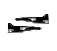 HANZOU Front Bumper Side Splitter Cover,Fit For, 3 Series E92 E93 M-Tech 2006-2009 Coupe 2-Door Car Air Vent Intake Lower Spoiler Lip vehicle front Bumper airflow splitter(Glossy Black)