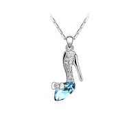 Hao Wu Xuan 1X Women Necklace Jewellery High Heels Crystal Pendant Long Chain Necklace Collar Choker Necklace Jewellery Love