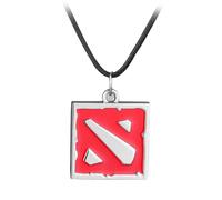 Hao Wu Xuan 2018 Collares Maxi Necklace Network Game Dota 2 Pendant Necklace Europe America And Enamel Jewelry Men's Gifts