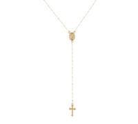 Hao Wu Xuan 2024 Fashion Vintage Christian Cross Bohemia Religious Rosary Pendant Necklace for Women Charm Fashion Jewelry Gifts