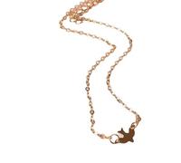 Hao Wu Xuan 2025 Fashion Jewelry Simple Birds Pendant Necklace for Women Clavicle Chains Charm Chokers Gifts