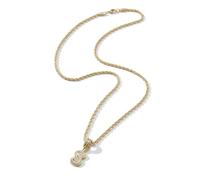Hao Wu Xuan Bling Cubic c Letters A-Z Pendant Necklaces for Women Iced Out Rock Hip Hop Men Initial Charms Necklace Fantastic Jewelry