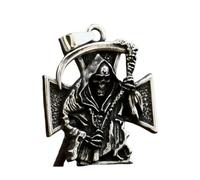 Hao Wu Xuan Creative Design Skull Cross Devil Knife The Grim Reaper Pendant Retro Gothic Gift