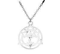 Hao Wu Xuan dongsheng Alchemist Choker Necklace Homunculus Circle Pendant Men Women Gift Anime Jewelry Accessories YS11895