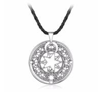 Hao Wu Xuan dongsheng Japan Anime Sakura Card Captor Necklace Collares Cardcaptor Sakura Magic Circle Necklace Colar Masculino Anime Jewelry