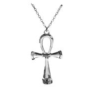 Hao Wu Xuan dongsheng Mystic Egyptian Ankh Cross Charm Pendant Necklace for Woman Tone Egypt Jewelry Great Gift Jewelry Accessories