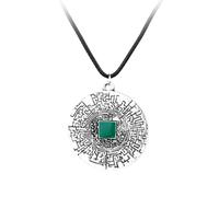 Hao Wu Xuan dongsheng The Maze Runner labyrinth pendant Thomas leather necklace fashion movies jewelry for men women