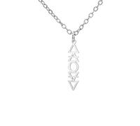 Hao Wu Xuan Earth Wind Water Fire Necklace For Women Stainless Steel Four Balanced Elements Myth Amulet Jewelry Gifts