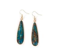 Hao Wu Xuan Elegant Red Stone Hook Earrings for Women Silver Color Dangle Earrings Jewelry