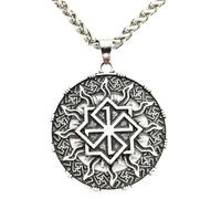 Hao Wu Xuan fashion Ancient Slavic Molvinets Symbol Pendant Viking Necklace Russia Talisman Amulet prezzie