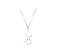 Hao Wu Xuan fashion Anime Berserk Symbol Logo Necklace Guts Logo Pendants Cosplay Decoration Necklace Props Gifts prezzie