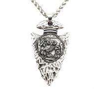 Hao Wu Xuan fashion AOE Owl Symbol Spearhead Pendant Greek s Goth Necklace For Women Men Gothic Accessories prezzie