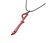 Hao Wu Xuan fashion Cartoon Japan Anime Kill La Kill Toys Necklace Weapon Cosplay Pendants Figure Accessories for Fans Gift