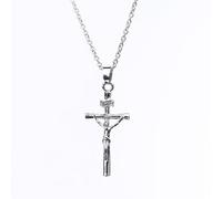 Hao Wu Xuan Fashion Crucifix Jesus Trendy Pendant Necklace Pendant Clar De Mujer