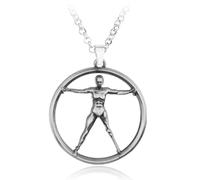 Hao Wu Xuan fashion Movie Westworld Necklace Color Robot Model Pendant Necklace Men Party Accessories Souvenirs prezzie