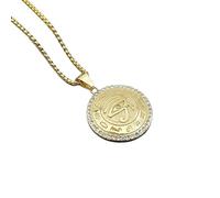 Hao Wu Xuan fashion Mythological Style Egyptian The Eye of Horus Pendant Necklace for Women/Men Gold Color Amulet prezzie
